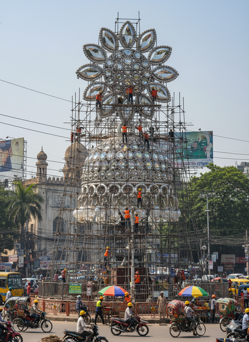 Artisan crafting jewelry